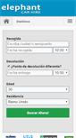 Mobile Screenshot of es.elephantcarhire.net