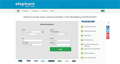 Desktop Screenshot of fi.elephantcarhire.net