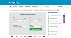 Desktop Screenshot of fr.elephantcarhire.net