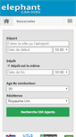 Mobile Screenshot of fr.elephantcarhire.net