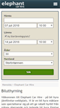 Mobile Screenshot of elephantcarhire.se
